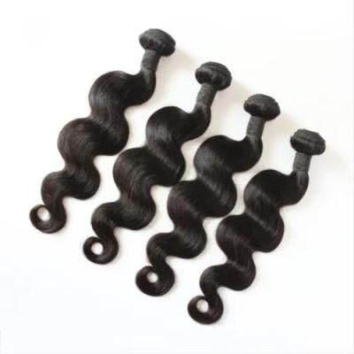 100% Natural Brazilian Virgin Human Hair Bundles at Factory Price with SGS Approval