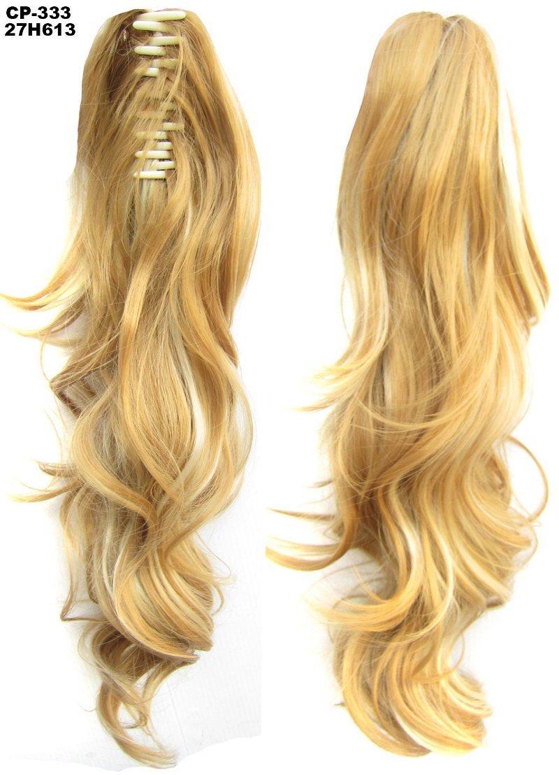 Body Wavy Synthetic Clip in Hairpiece Ponytail Extension