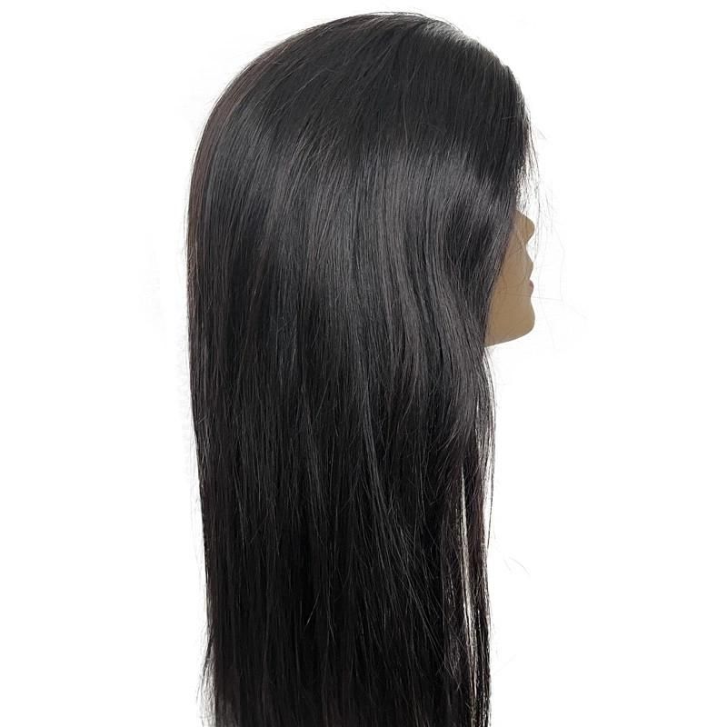 China Wholesale Straight Brazilian Human Hair 4*4 Lace Wigs for Black Women