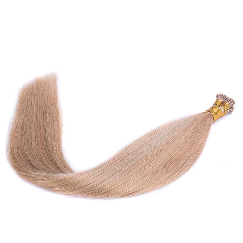 I Tip Remy Human Hair Extensions Keratin Stick in Hair Extensions