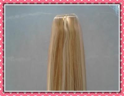 Hot Selling Quality Remy Hair Weaving Silky Straight 20inches Piano Colopiano Color