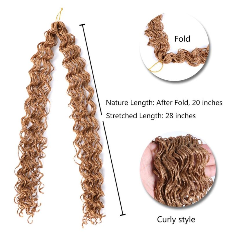 28inch Synthetic Afro Curly Zizi Crochet Braids Hair Extension 3X Box Braiding Hair