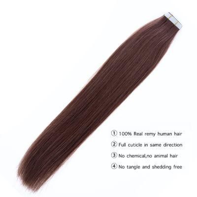2.5g/PC 50g/100g Skin Weft Human Hair Straight Tape Hair Extension Non-Remy Hair Double Sided Tape Hair