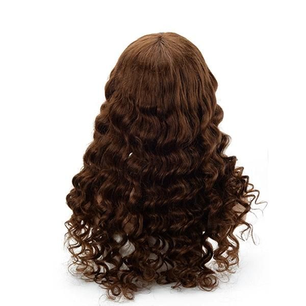 Lw7179 Beautiful Curl Custom Made Natural Human Hair Replacement for Women