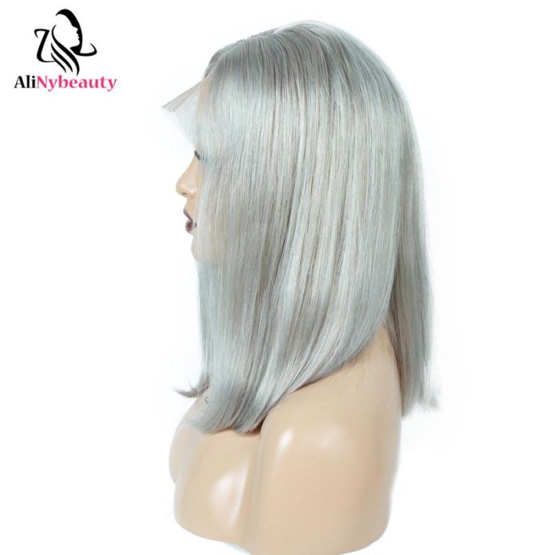 2019 New Product Grey Cheap Short Straight Bob Wig
