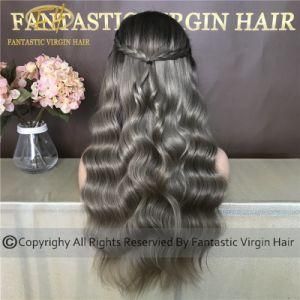 Top Grade Chinese Virgin/Remy Human Hair Full/Frontal Lace Wig with Cuticle Aligned