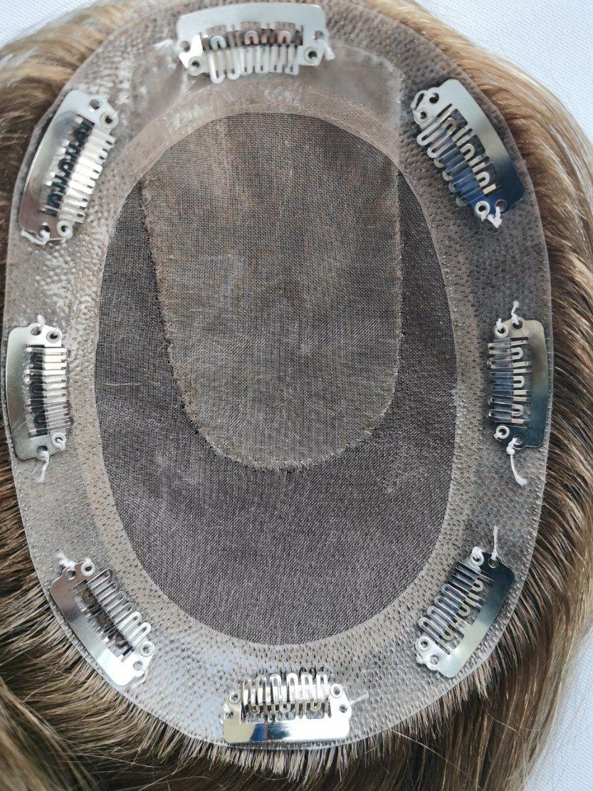2022 Most Natural Silk Top Injected Lace Human Hair Hairpieces Made of Remy Human Hair
