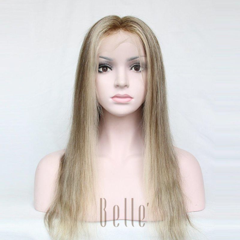 Natural Parting 100% Human Virgin Hair Lace Front Wig