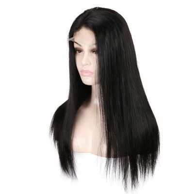 8-26inch Full Density Silky Straight Human Hair Wig Frontal Lace Wig