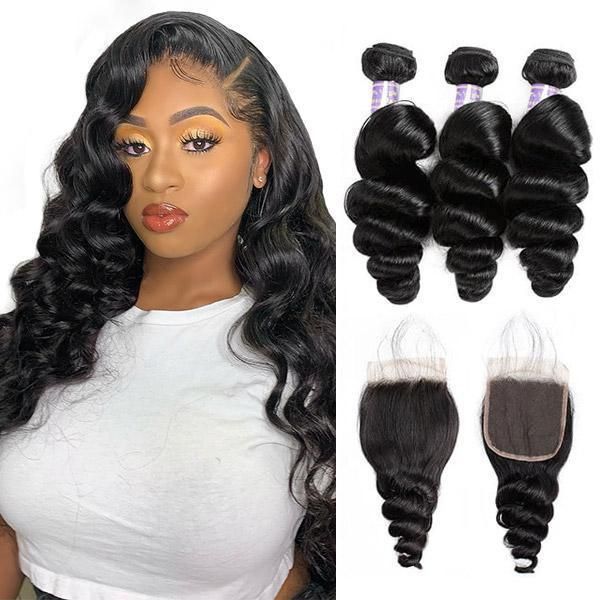 Kbeth Lace Frontal Toupees for Black Woman Winter Gift Good Quality 100% Brazilian 12 Inch Loose Wave Custom Indian Hair Toupee From Original Factory