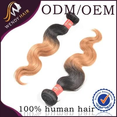 China Supplier Virgin Raw Body Wave Ombre Hair