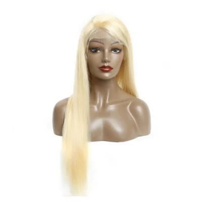 613 Blonde Transparent 13X4 Lace Front Wig Pre Plucked with Baby Hair Brazilian Straight Human Hair Wigs Remy Hair for Women Wig