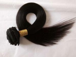 Top Quality Double Drawn Clip in Hair, 100% Brazilian Human Hair Extensions