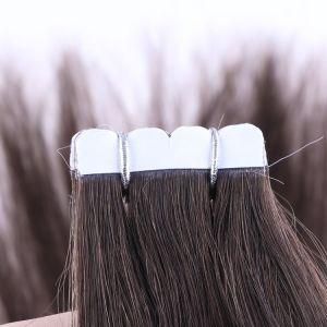 # 2 Skin PU Weaving Brazilian Hair Extension Tape Remy Human Hair