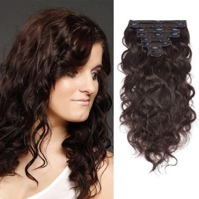 Kbeth Human Hair Extension for Black Women Gift 2021 Fashion No Shedding and No Tangle 100% Real Human Remy Hair Extensions Clip in
