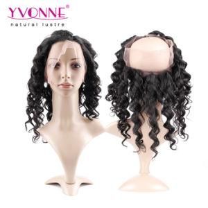 Top Selling 360 Lace Frontal Brazilian 100% Human Virgin Hair