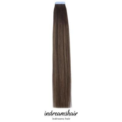 Human Virgin Unprocessed Tape Double Drawn Aligned Factory Full Ends Hair Extensions