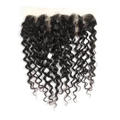 High Quality Factory Lace Front Wig Water Wave 13*4 Frontal