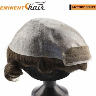 Stock Toupee Human Hair Lace Front Hair System