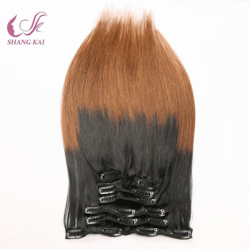 Human Remy Hair Extension Clip Natural Human Hair Extension Human Hair