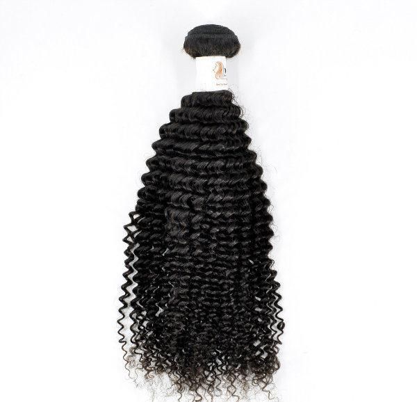 100% Kinky Curly Chinese Unprocessed Virgin Human Hair Extensions (Bleach Blonde) with 3 Years Lifetime