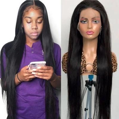 Alinybeauty Wholesale HD Transparent Glueless Full Lace Wig, HD Human Hair Lace Front Wig, Brazilian Full Lace Human Hair Wig for Black Women
