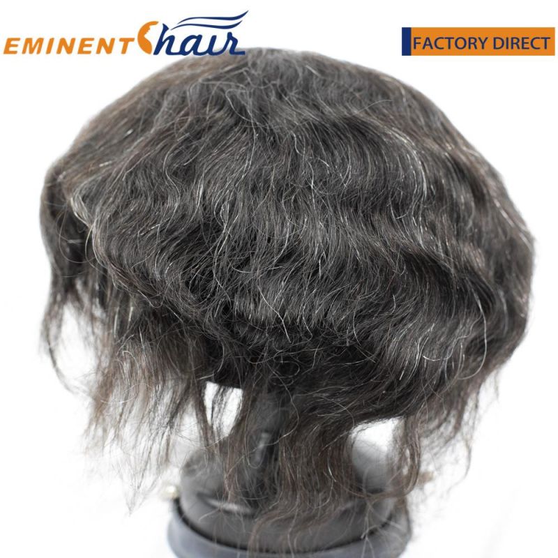 6 Inch Soft Scallop Skin Base PU Hair Pieces