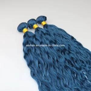 Hot Selling High Quality Wholesale Price Brazilian Hair Blue Color