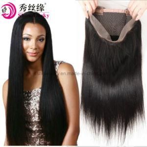High Quality Health Cambodian Human Virgin Hair Straight 360 Lace Frontals 22.5*4*2 in Stock
