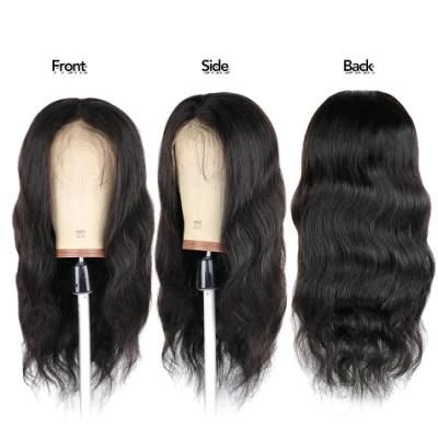 150% Density HD Lace Frontal Human Hair Wig, Glueless Full HD Lace Wig, Natural Virgin Human Hair Lace Front Wig