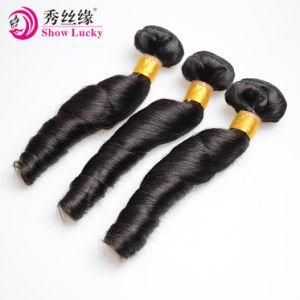Cheap 8A Raw Hair Weave Factory 100% Malaysian Bouncy Loose Curly Virgin Human Hair Extension