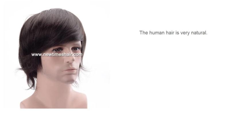 Luxury Stocked Men′s Wig Cap Super Fine Welded Mono Base Hair System