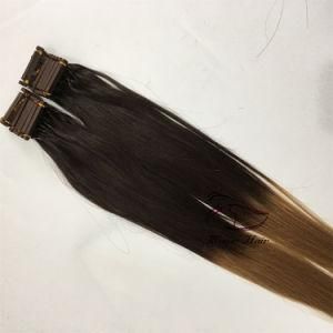 1b 27# Silky Straight 6D Hair Extensions Second Generation 14-26inch 100strands 100gram/Set