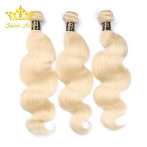 #613 Blonde Color 100% Human Hair Bundles in Stock of Body Wave