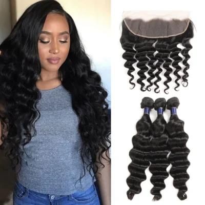 Kbeth Best Invisible Thin Human Wholesale 10A Grade Swiss Closure 13X4 Deep Wave Vendors 13X6 Transparent Bundles with HD Lace Frontal Closure