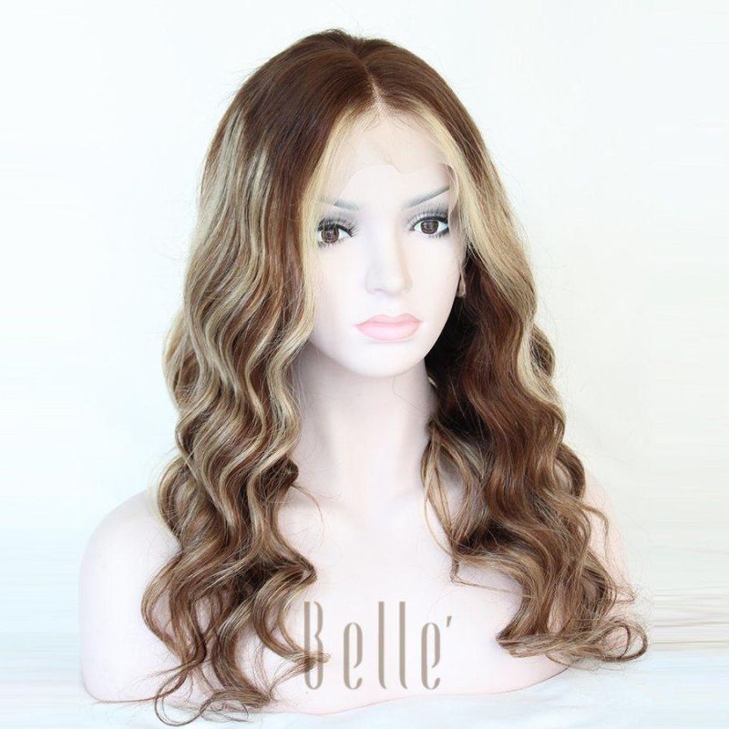 Belle Lace Front Wig with 100% Top Quality Virgin Hair