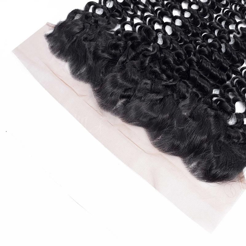 Wendyhair Deep Wave Brazilian Frontal Closure Human Hair