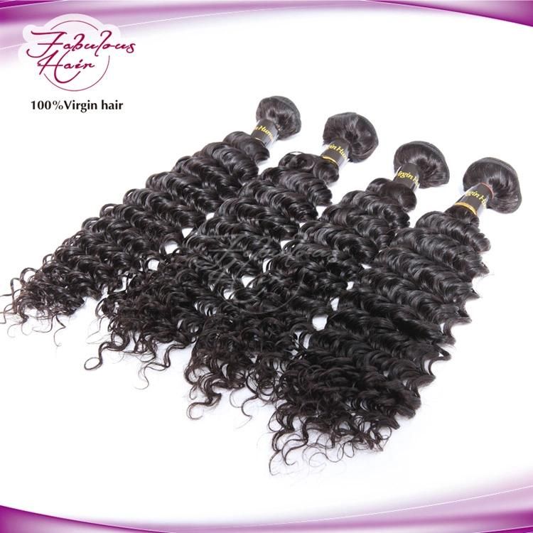 Unprocessed Human Hair Bundle Brazilian Virgin Deep Wave Bundles