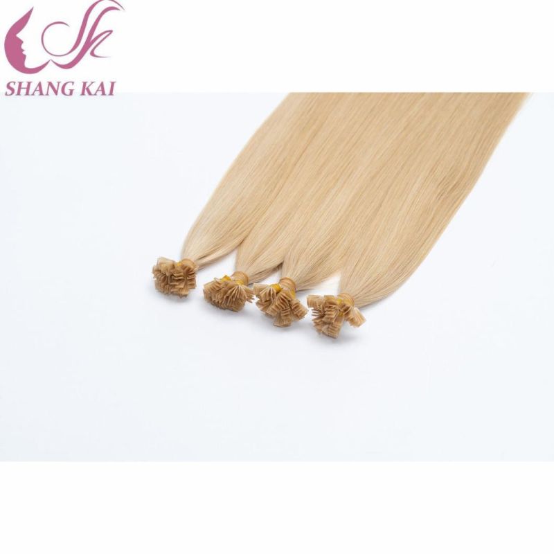 No Shedding Russian Virgin Remy Flat Tip Hair Extension
