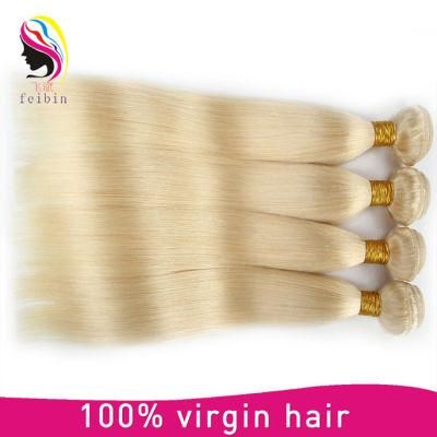 Feibin Hair Blonde Hair Bundles Straight Virgin Human Hair 613#