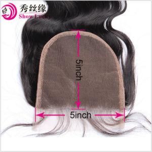 Body Wave Raw Malaysian Hair 5*5 Lace Closure Body Wave Hair Extension High Density Fee Parting Hair