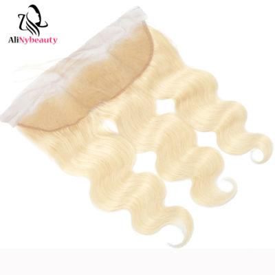 613 Blonde Body Wave Virgin Hair 13X4 613 Lace Frontal