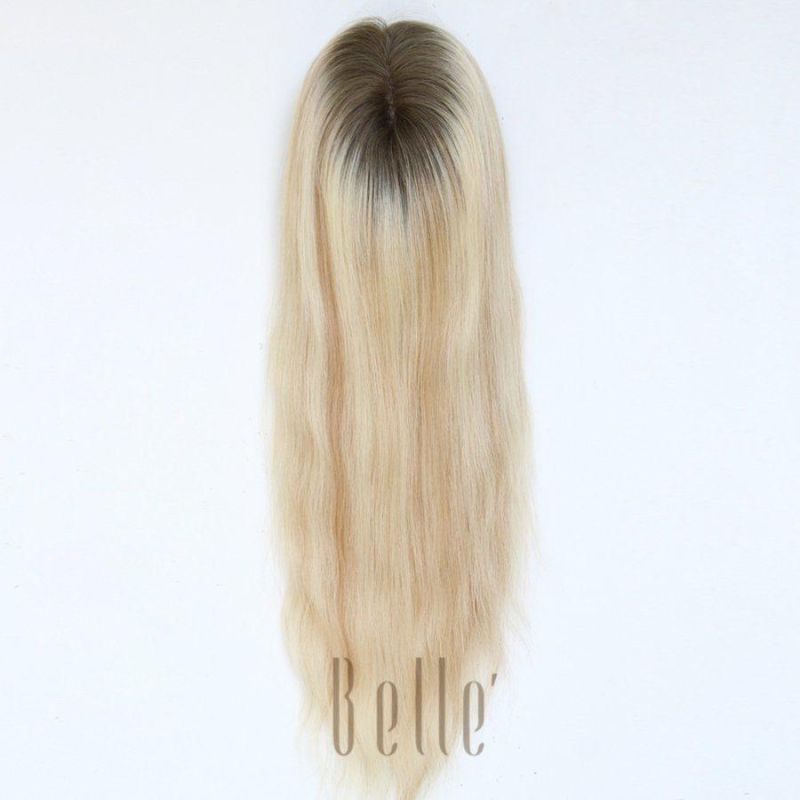 Factory Price 100% Virgin Human Hair Full Cuticle Hair Topper