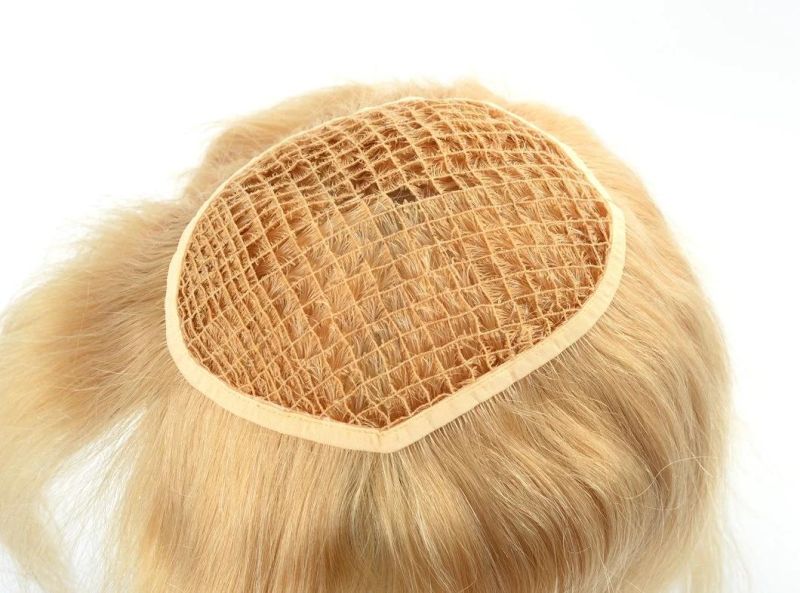 High Quality Human Hair Toupee for Women