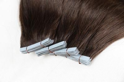 Wholesale Price High Quality PU Skin Weft Hair Extensions 20inch