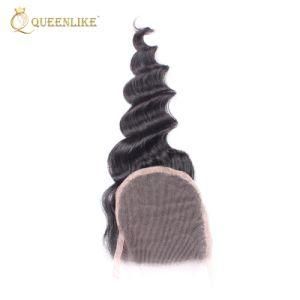 Raw Human Indian Vendor Virgin Cuticle Aligned Hair Closure