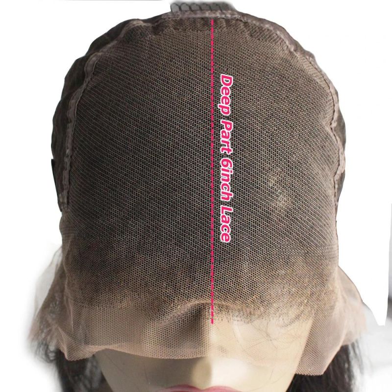 Alinybeauty Malaysian Human Hair Straight 13*6 Lace Frontal Wig