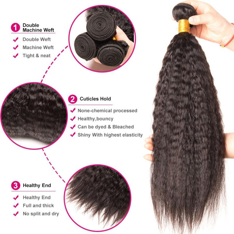 China Suppliers Wholesale Indian Kinky Straight Hair