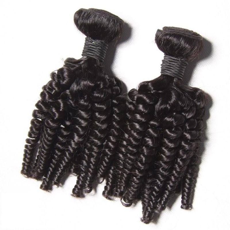 Bouncy Curl Brazilian Natural Virgin Human Hair Extension