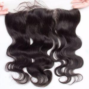 Human Hair Body Wave 13X4 Lace Frontal Closure with Baby Hair
